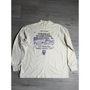 Vintage 1994 Northeast Roadrunners Philadelphia 10K Run Shirt L